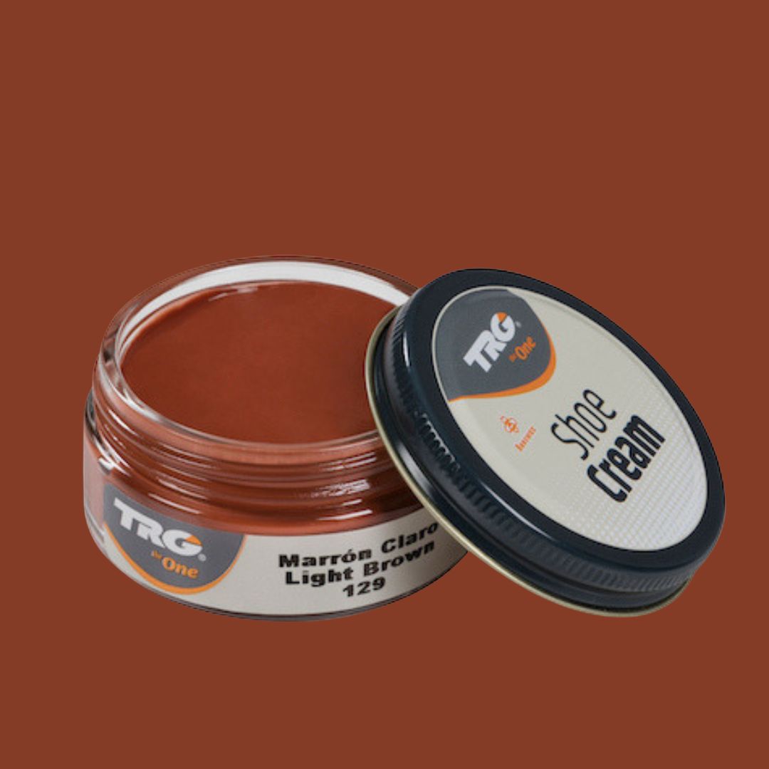 Shoe Cream TRG the One 129 light brown